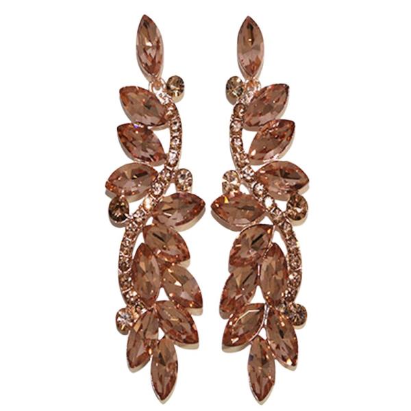 Marquise Shape Crystal Dangle Earring