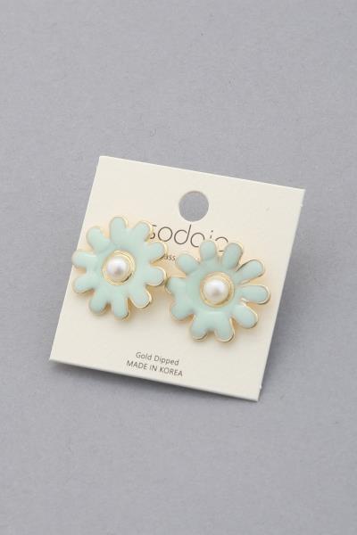 SODAJO Flower Metal Earring