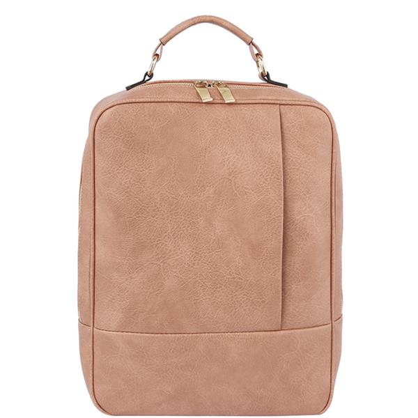 Smooth Plain Convertible Backpack