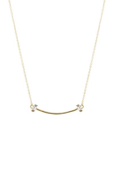 CRYSTAL SMILE NECKLACE
