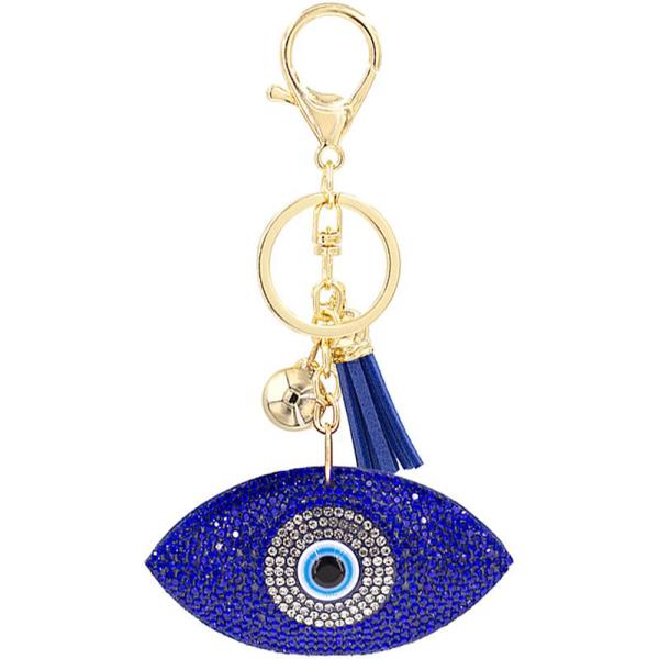 EVIL EYE BLUE KEYCHAIN