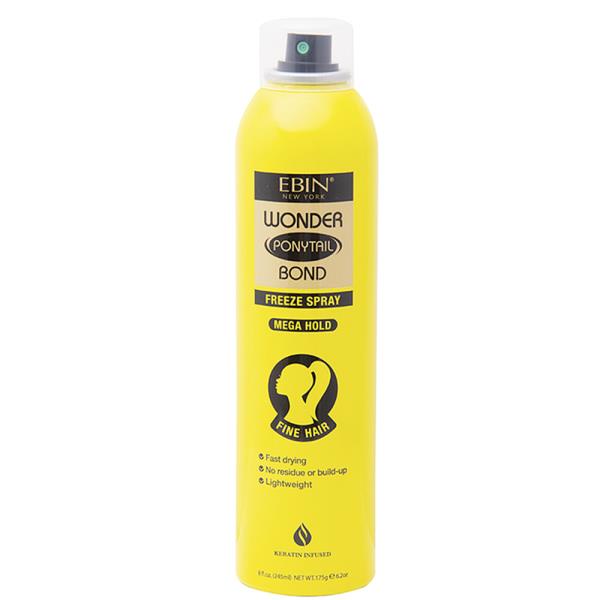 WONDER PONYTAIL BOND MEGA HOLD FREEZE SPRAY - FINE HAIR 245 ML