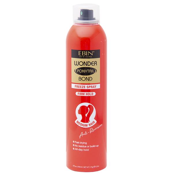 WONDER PONYTAIL BOND FIRM HOLD FREEZE SPRAY - MEDIUM HAIR 245 ML