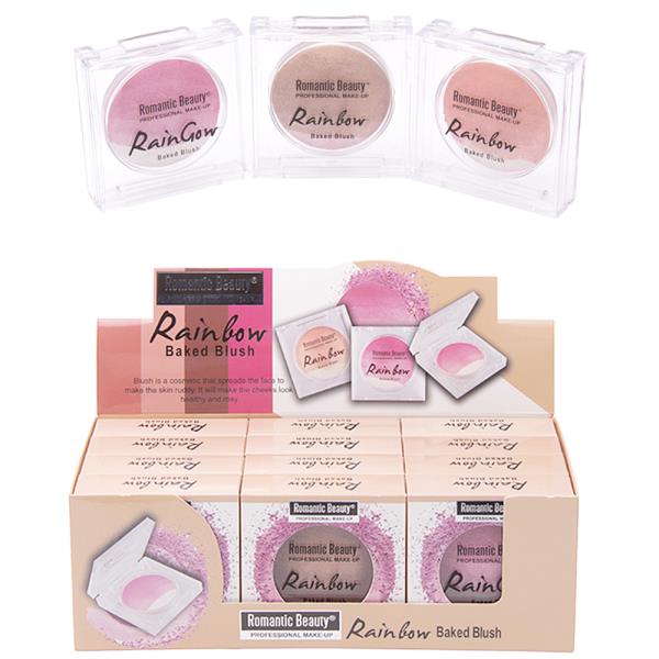 RAINBOW BAKED BLUSH 12 PCS