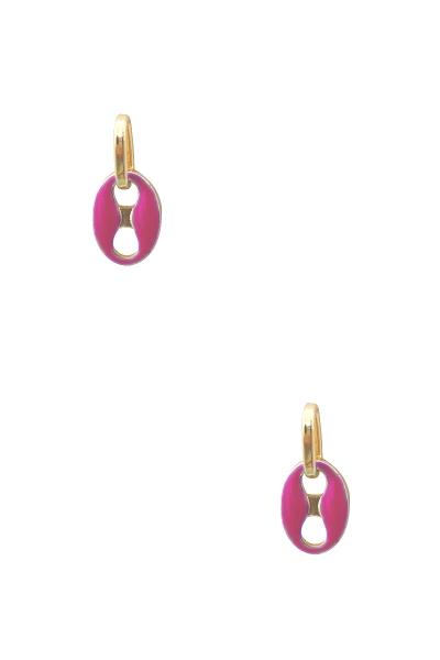 Gold Pignose Color Dangle Ear