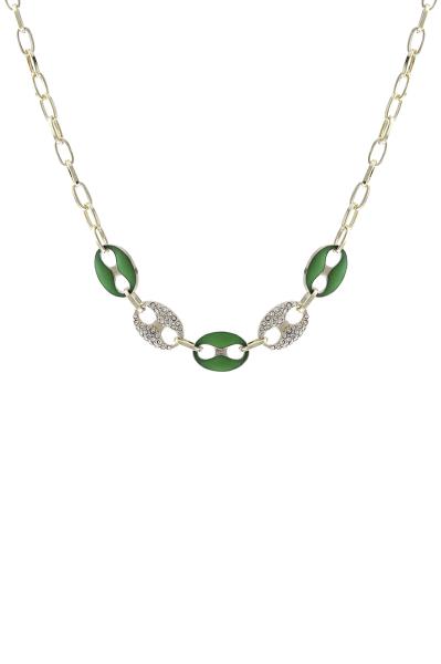 5 Pignose Color Coated Necklace