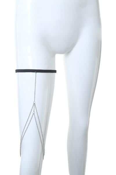 Chevron Pattern Leg Chain Body Jewelry