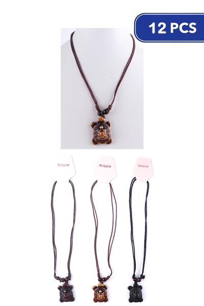 Turtle Pendant Necklace (12 Units)