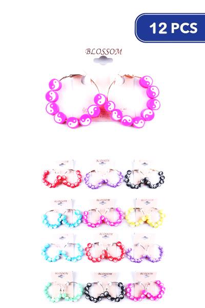 Yin and Yang Hoop Earring (12 Units)