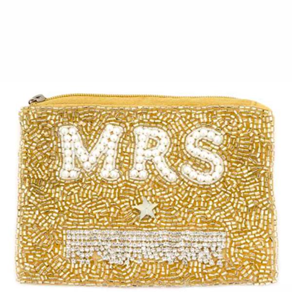 Seed Bead MRS Coin Bag