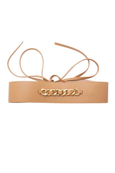 SMOOTH METAL LINK WAIST STRING BELT