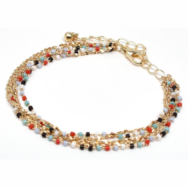 3 Row Chain Bracelet