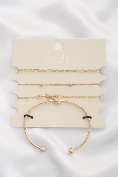 SODAJO U Link Cuff Bracelet Set