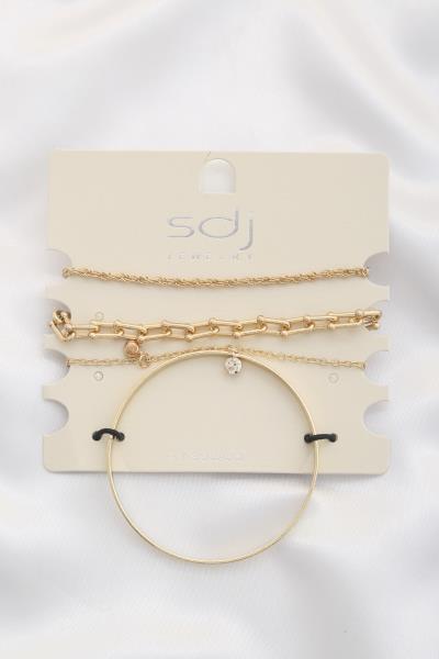 SODAJO U Link Metal Bracelet Set