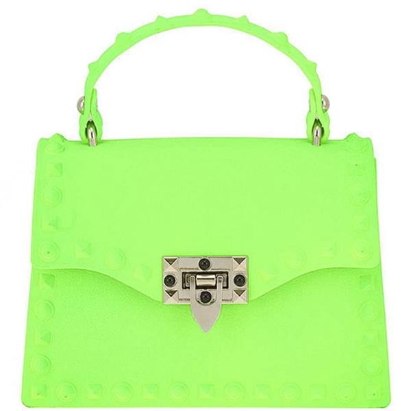 Smooth Stud Design Rectangular Jelly Bag