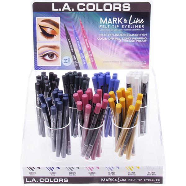 84 PC MARK AND LINE FELT TIP EYELINER SET