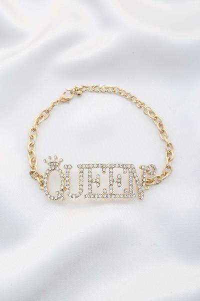 Queen Rhinestone Bracelet