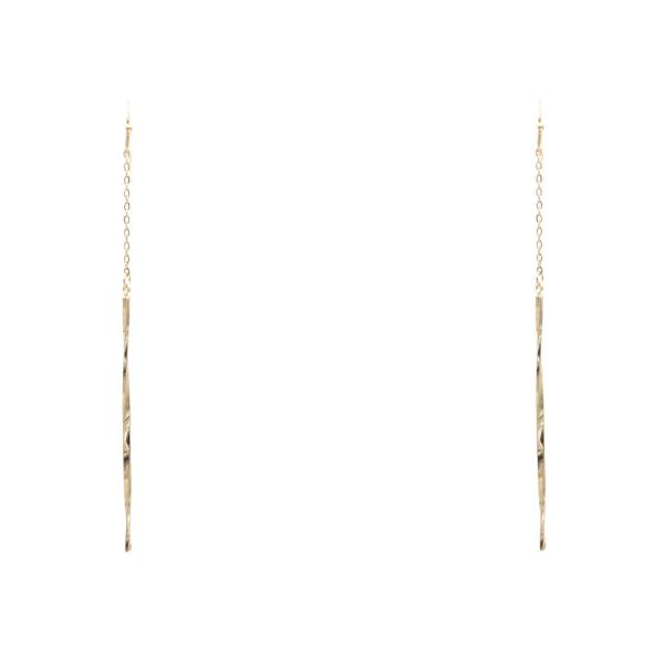 Metal Chain Drop Earring