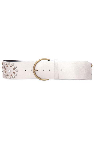 FASHION SMOOTH STUDDED BUCKLE BELT
