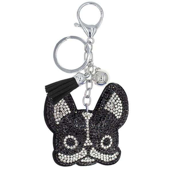 BOSTON TERRIER DOG KEY CHAIN