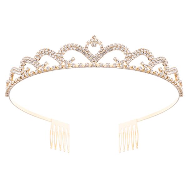 RHINESTONE MODERN DESIGN TIARA