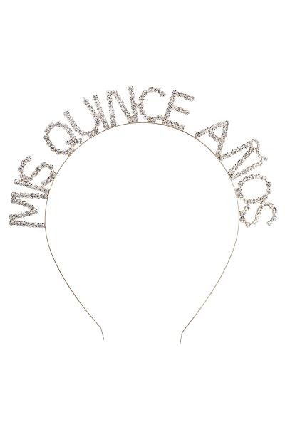 RHINESTONE MIS QUINCE ANOS HEADBAND