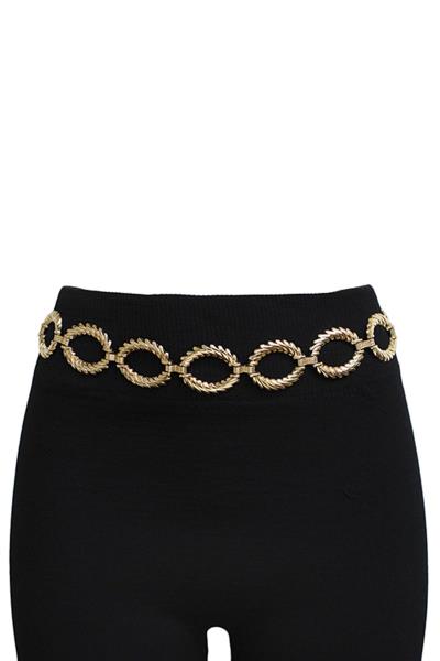 Metal Oval Chain Belt