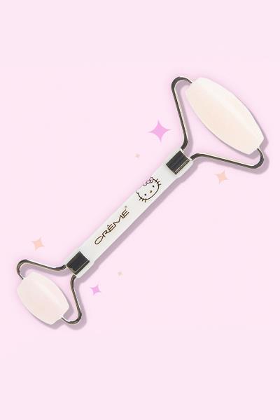 THE CRÈME SHOP X HELLO KITTY LOVE QUARTZ FACIAL MASSAGE ROLLER