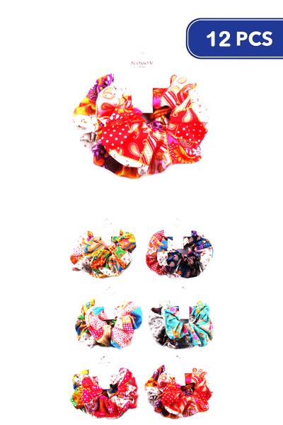 Hair Scrunchies (12 Units)