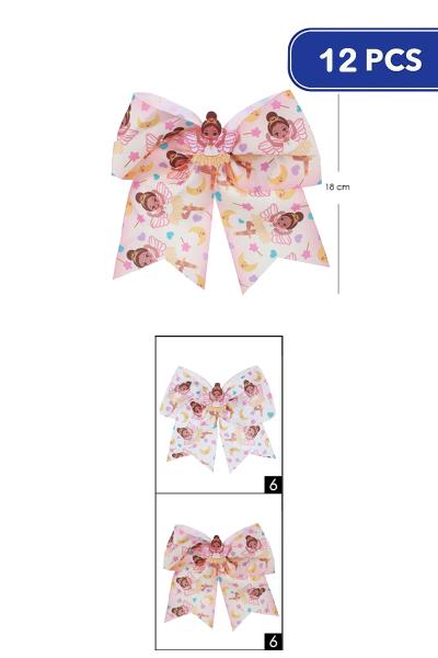 Angel Ribbon Hair Bow (12 Units)