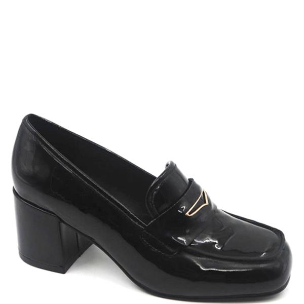 CHIC SLIP ON THICK HEEL 12 PAIRS