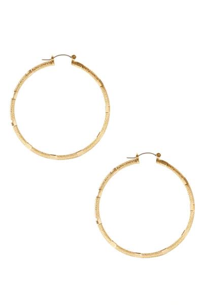 58MM METAL HOOP EARRING
