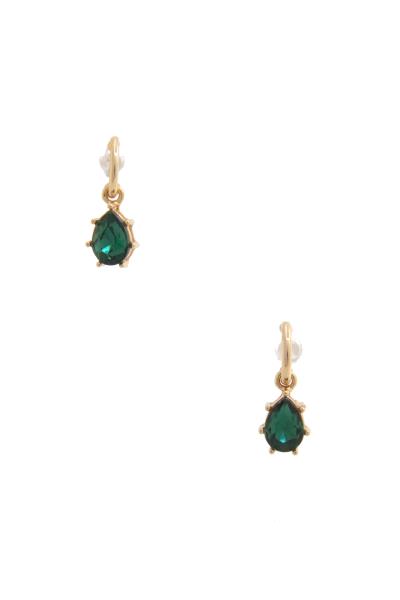 Teardrop Crystal Dangle Earring