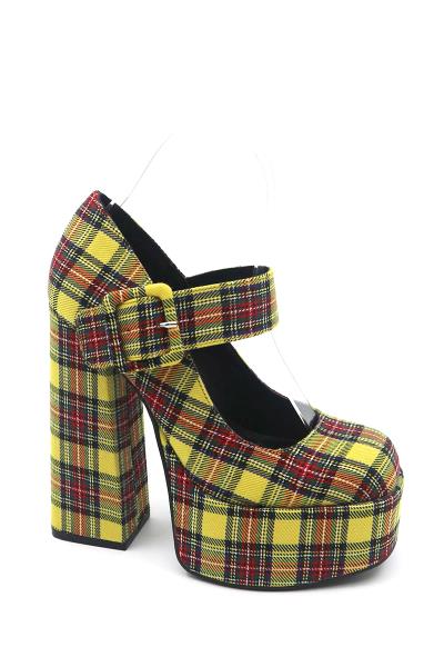 MARYJANE THICK HEELS W INSTEP STRAP 12 PAIRS