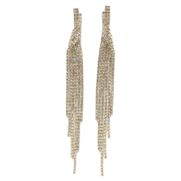 Rhinestone Dangle Earring
