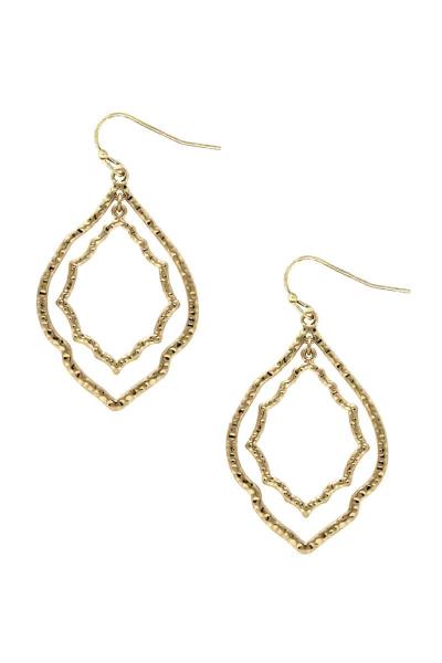 Metal Elegant Shape Dangle Earring