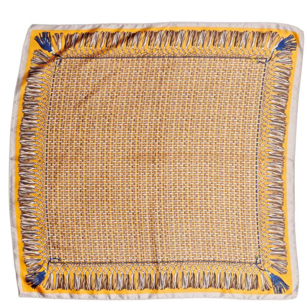 Tassel Print Silky Bandana
