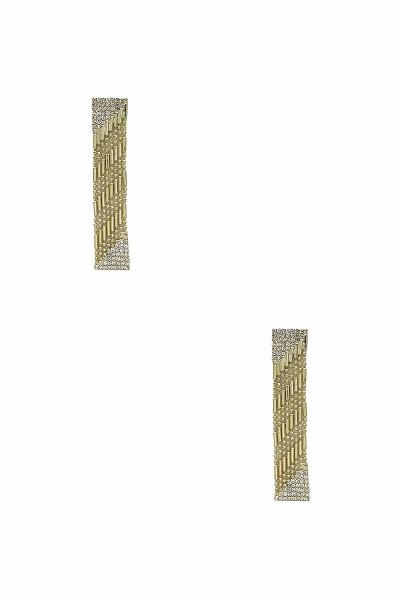 Metal Rhinestone Earring