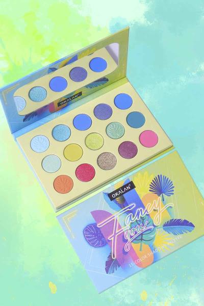 Okalan 15 Color Eyeshadow Palette