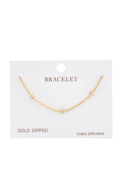 Crystal Station Metal Necklace