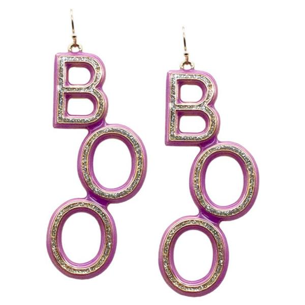 BOO BOO HALLOWEEN EARRING