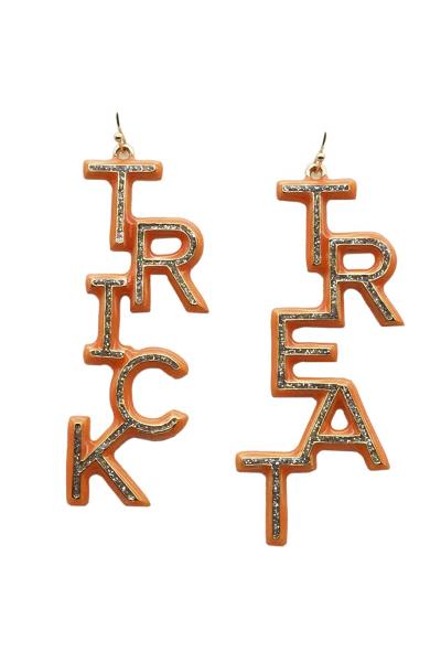 HALLOWEEN TRICK TREAT EARRING