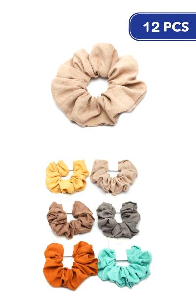 Hair Scrunchies Set (12 Units)