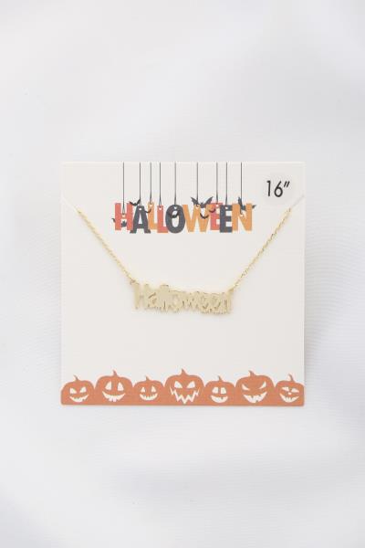 HALLOWEEN PENDANT NECKLACE
