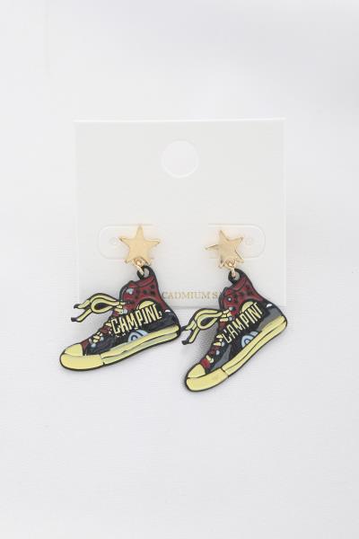 Sneaker Metal Earring