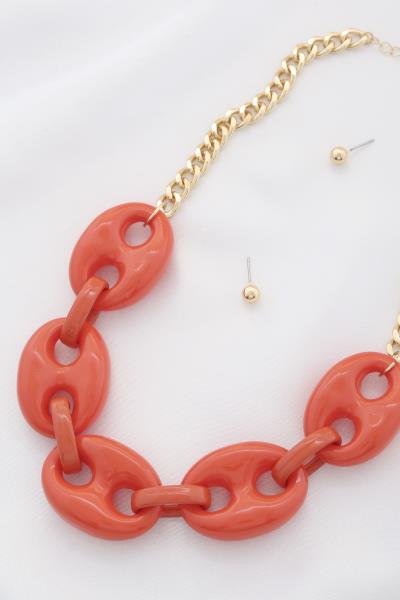 Oval Link Necklace