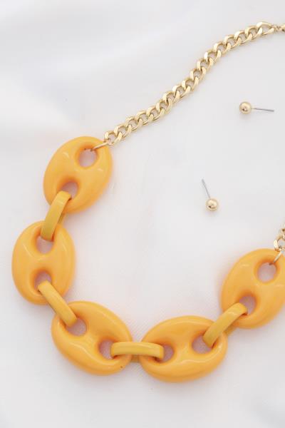 Oval Link Necklace