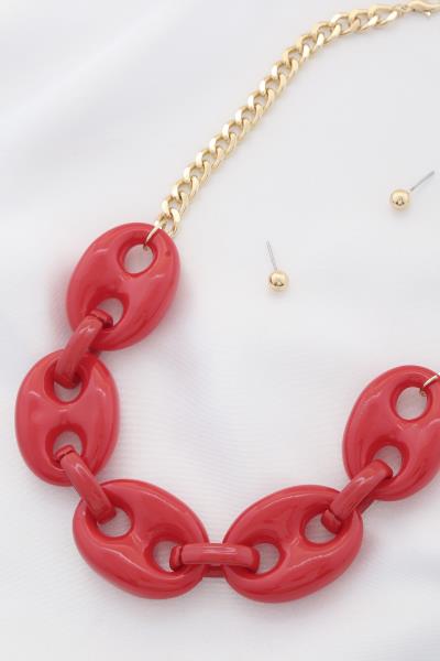 Oval Link Necklace