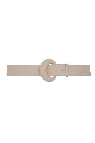 HALFMOON COVER BUCKLE ELASTIC BELT