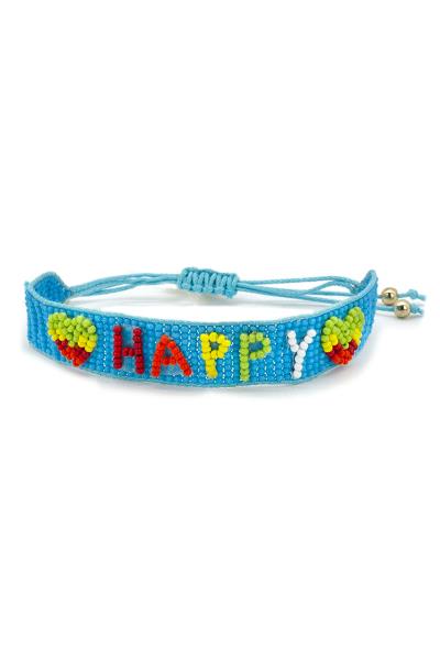 Happy ADJ Strap Bracelet